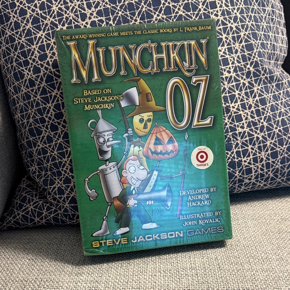 Munchkin Oz Video Game - Green Edition Brand New!